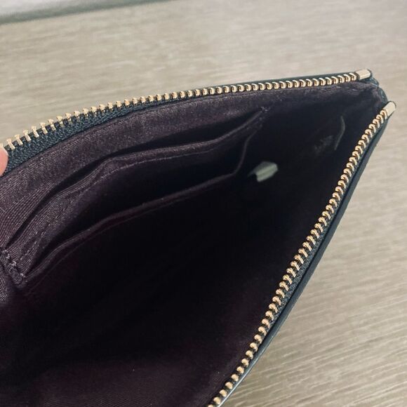 New Coach Penguin Black Wristlet Wallet - Picture 7 of 7